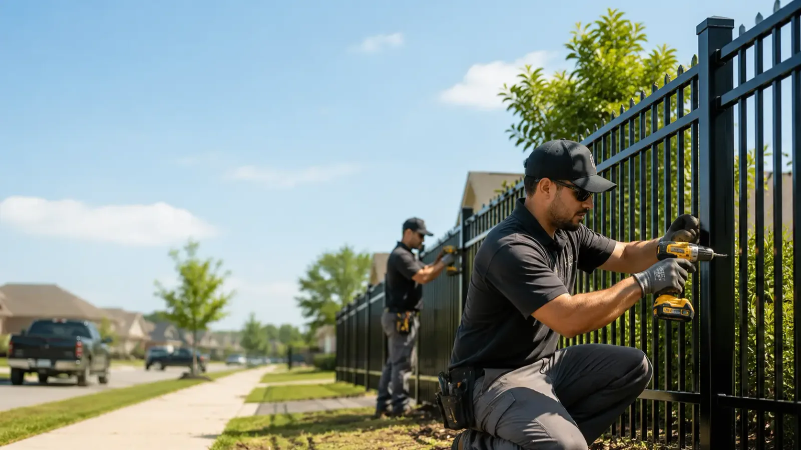 Metal Fence Installation in Caulfield, MO